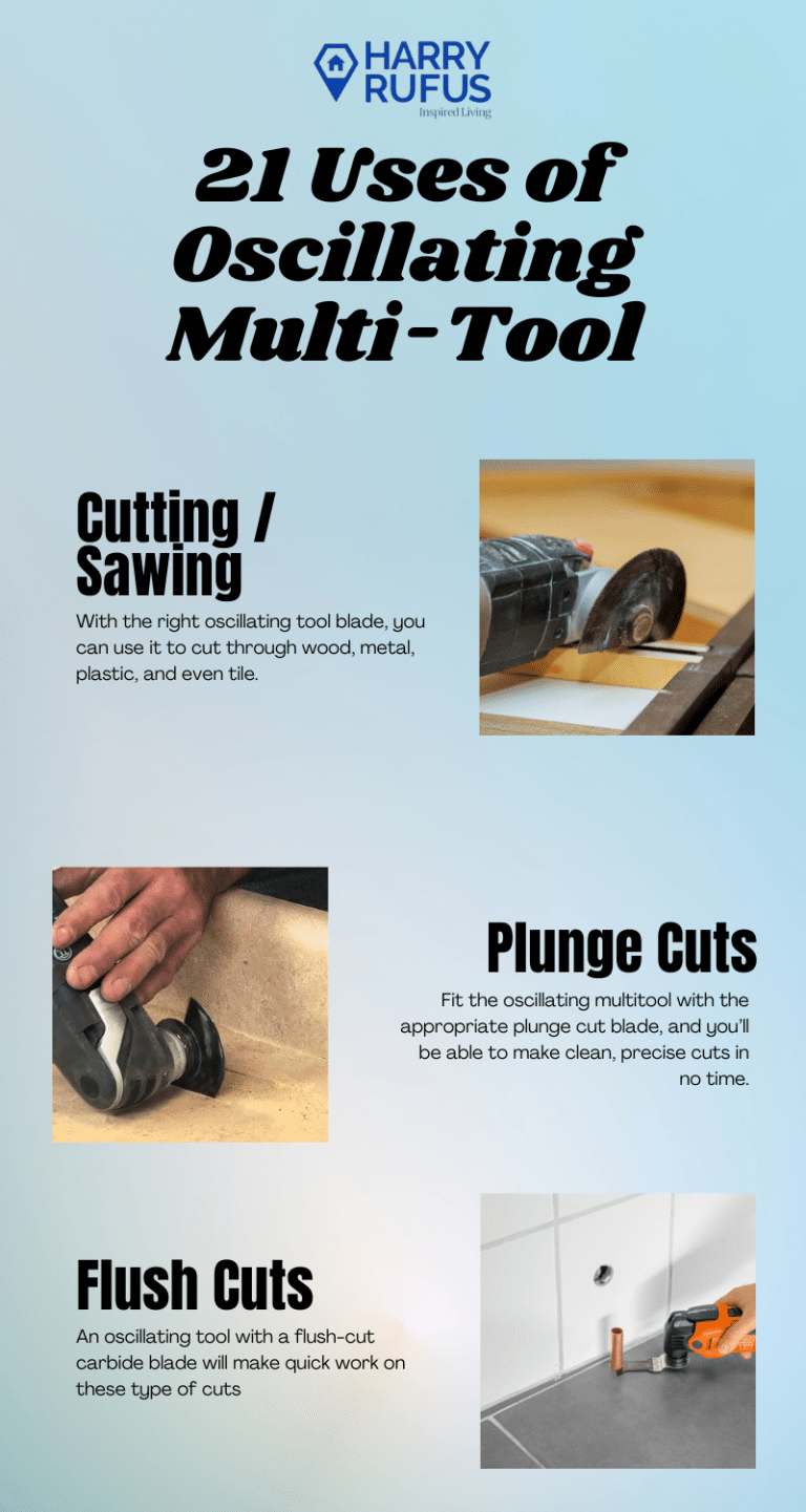 21 Uses of Oscillating Multi tool 1