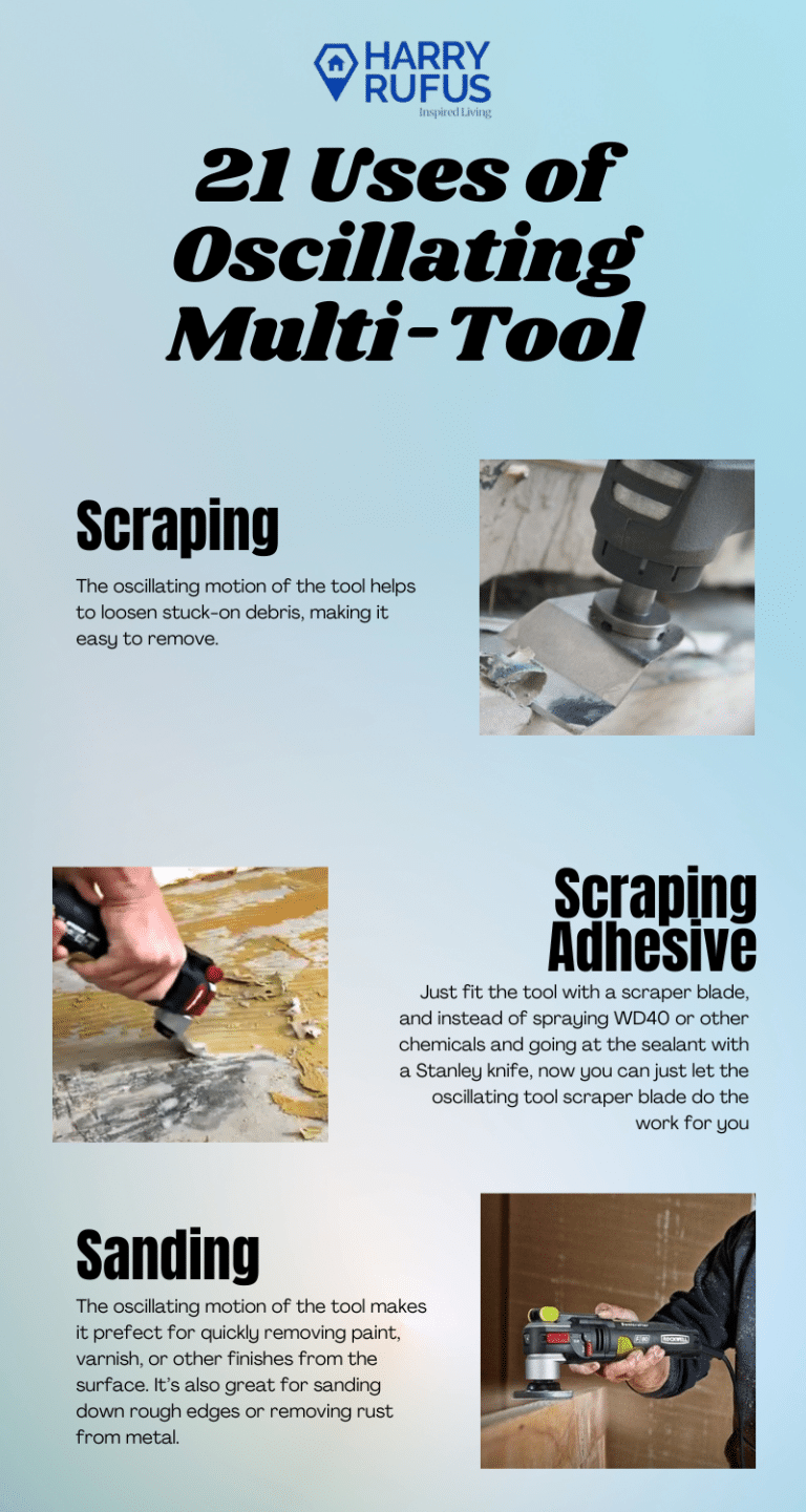 21 Uses of Oscillating Multi tool 4