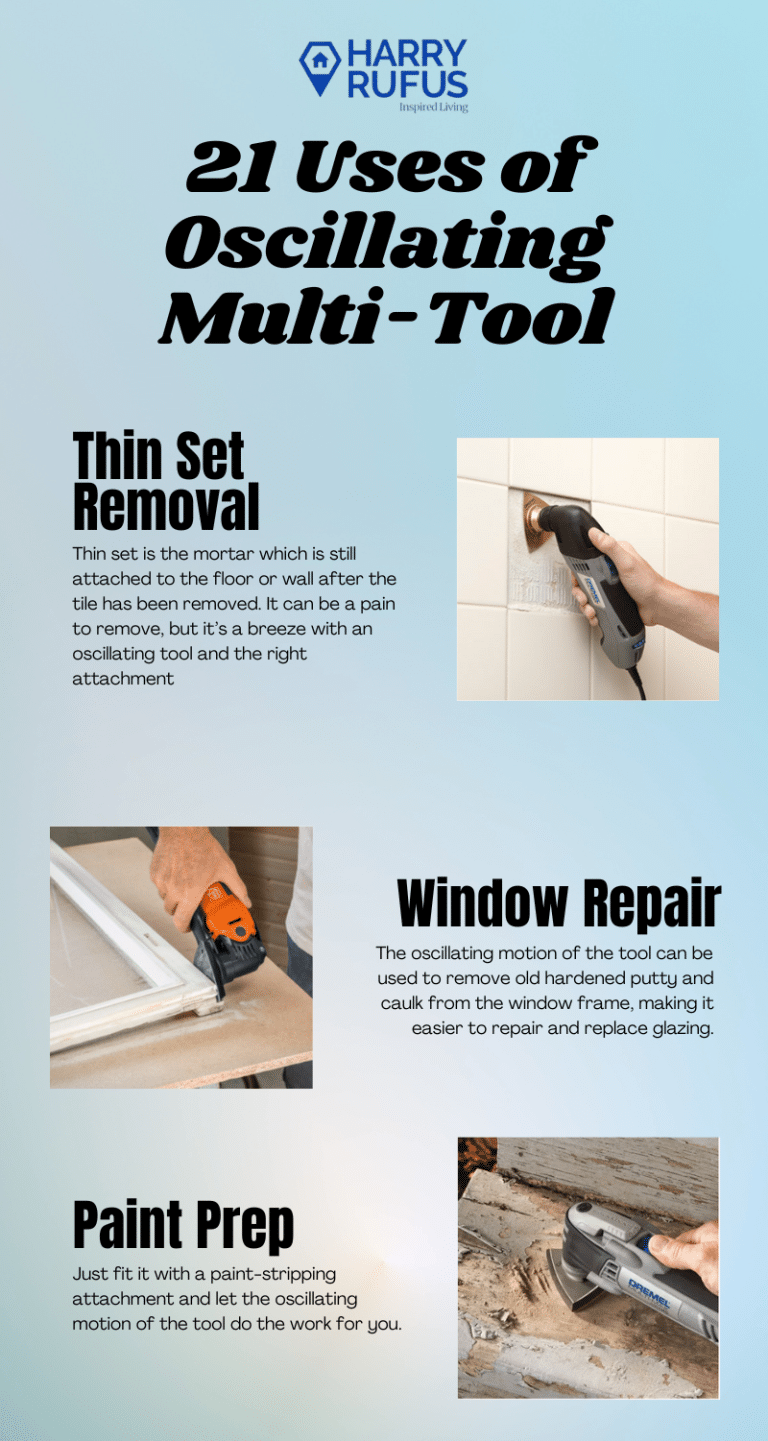 21 Uses of Oscillating Multi tool 7