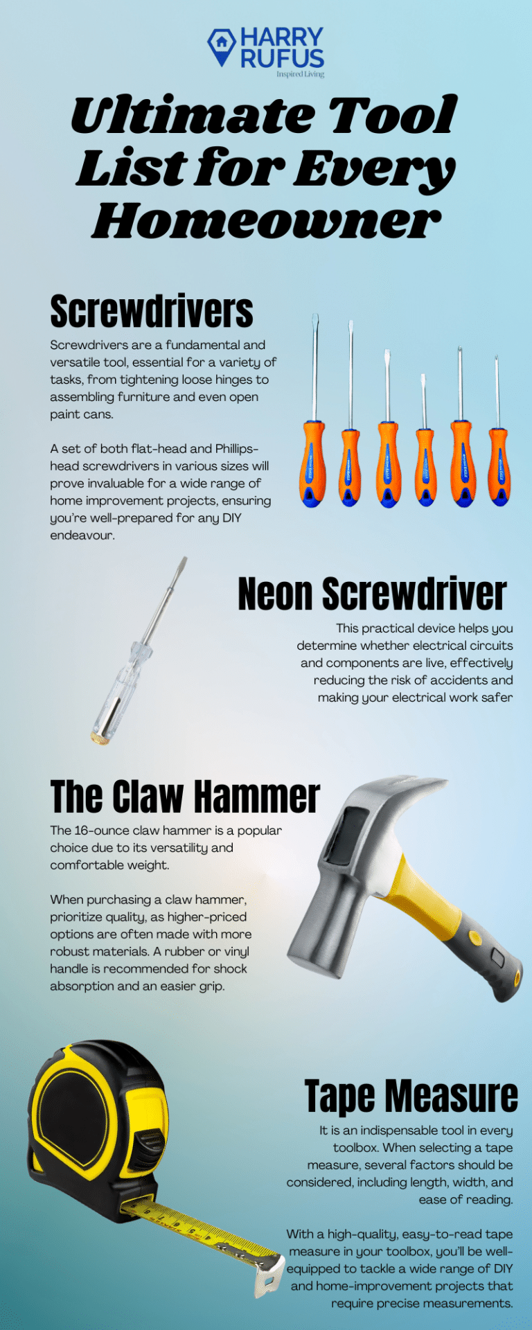 The Ultimate Tool Kit List For Homeowners 1