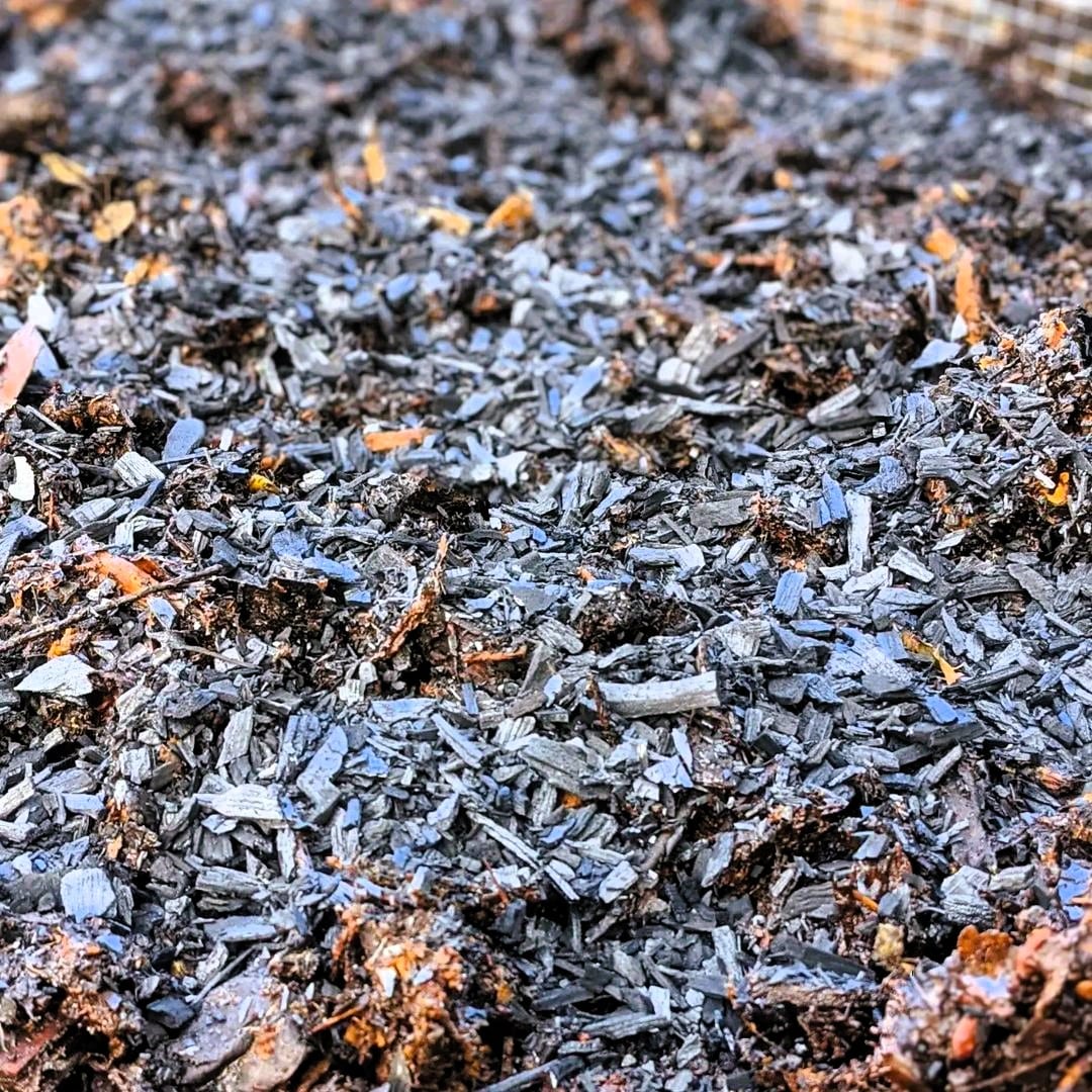 Biochar in compost 722