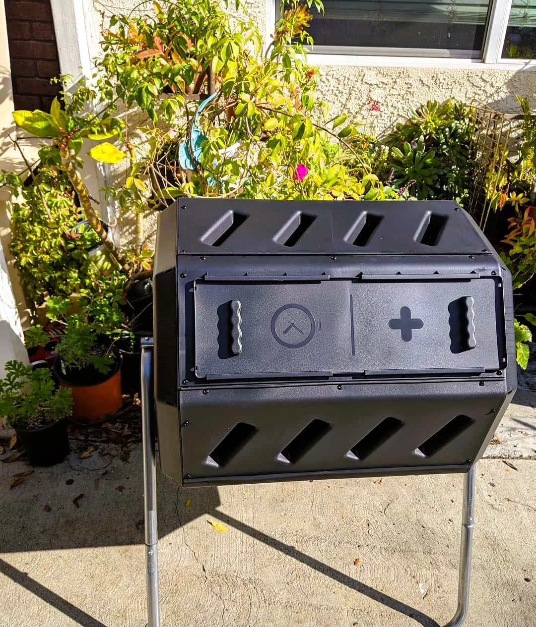 Black Compost tumbler 753