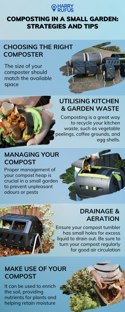 Composting in a small garden Strategies and Tips
