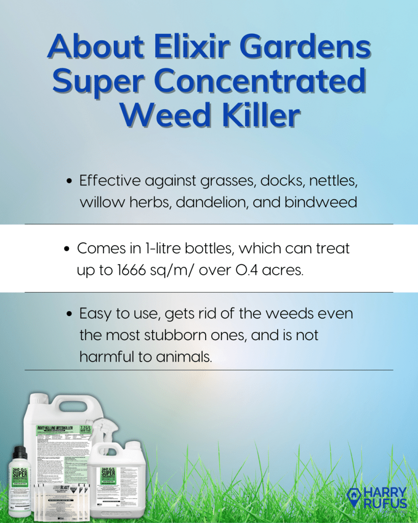 About Elixir Gardens Super Concentrated Weed Killer
