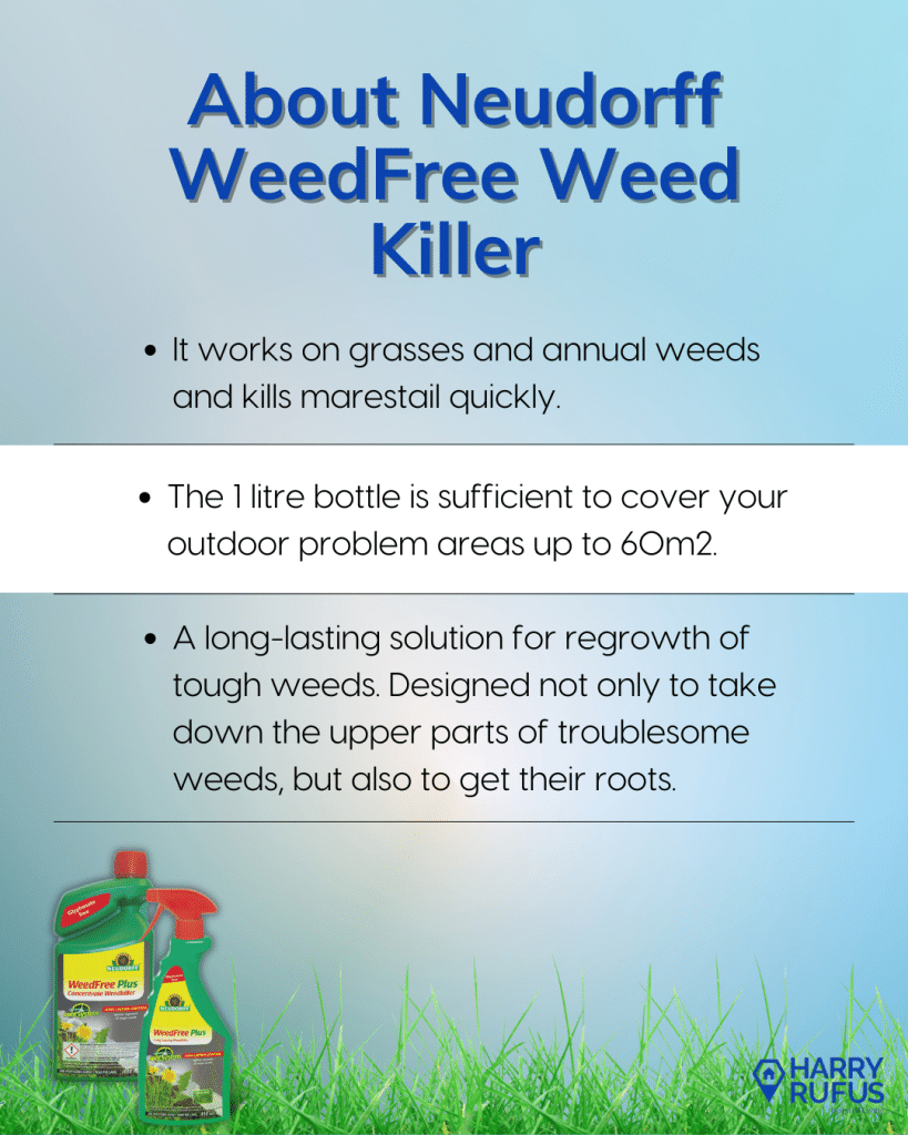 About Neudorff WeedFree Weed Killer