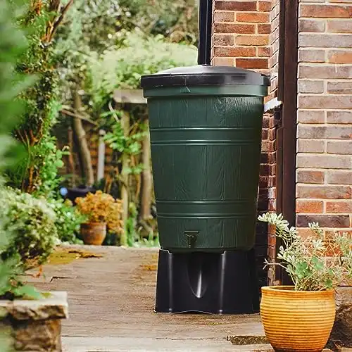 Invopak 200 Litre Recycled Plastic Water Butt