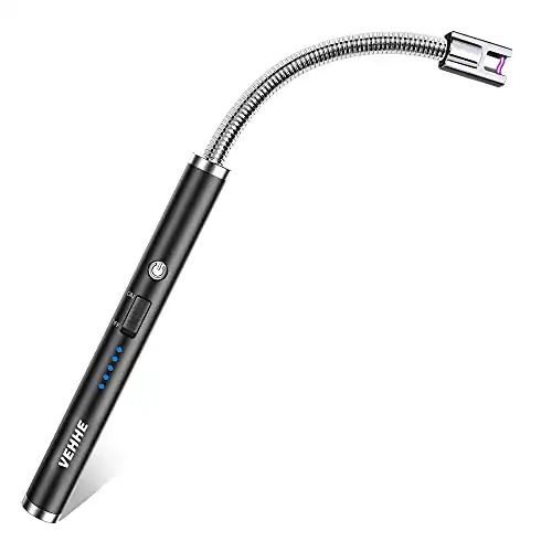 VEHHE Rechargeable Windproof Electric Candle Lighter
