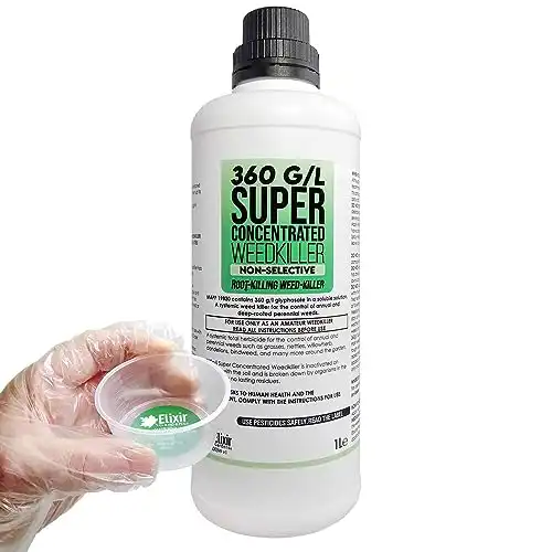 Elixir Gardens 360 g/l Super Concentrated Weedkiller