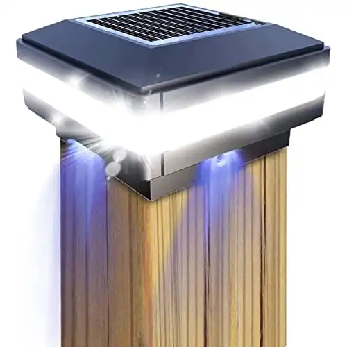 GEYUEYA Home Solar LED Post Lights